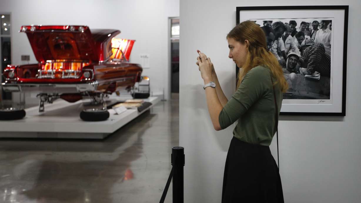 Museum exhibits lowrider cars, the artwork they've inspired
