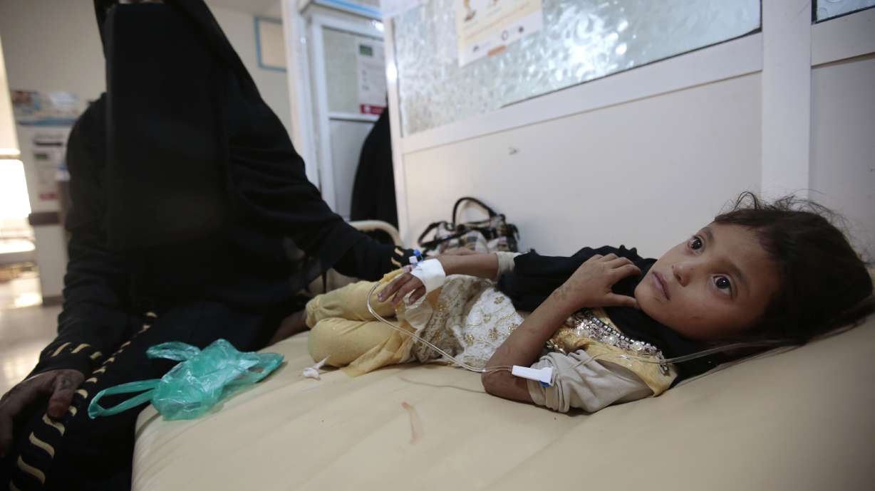 UN: Cholera outbreak in Yemen has spread and over 1,600 dead