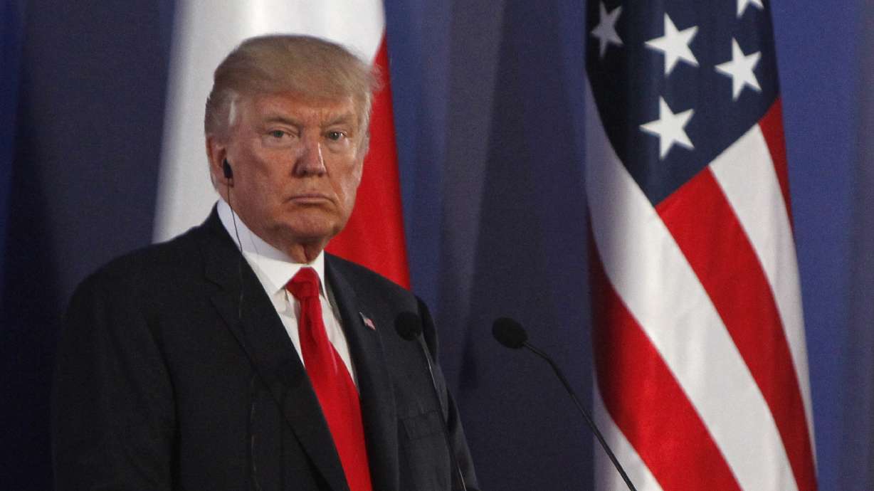The Latest: Trump, Merkel consult ahead of G20 summit