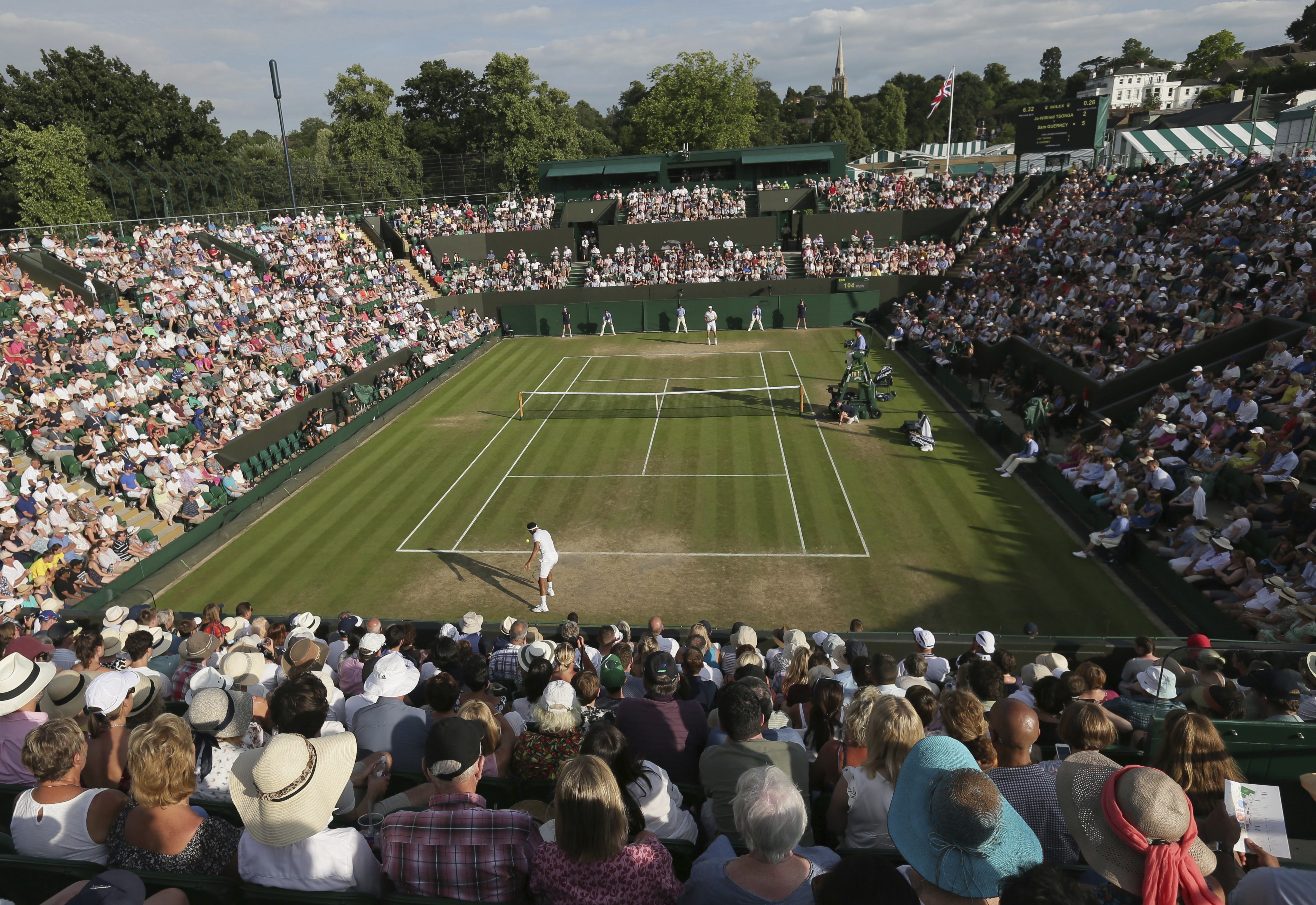 Djokovic snaps at Wimbledon chair umpire en route to Week 2