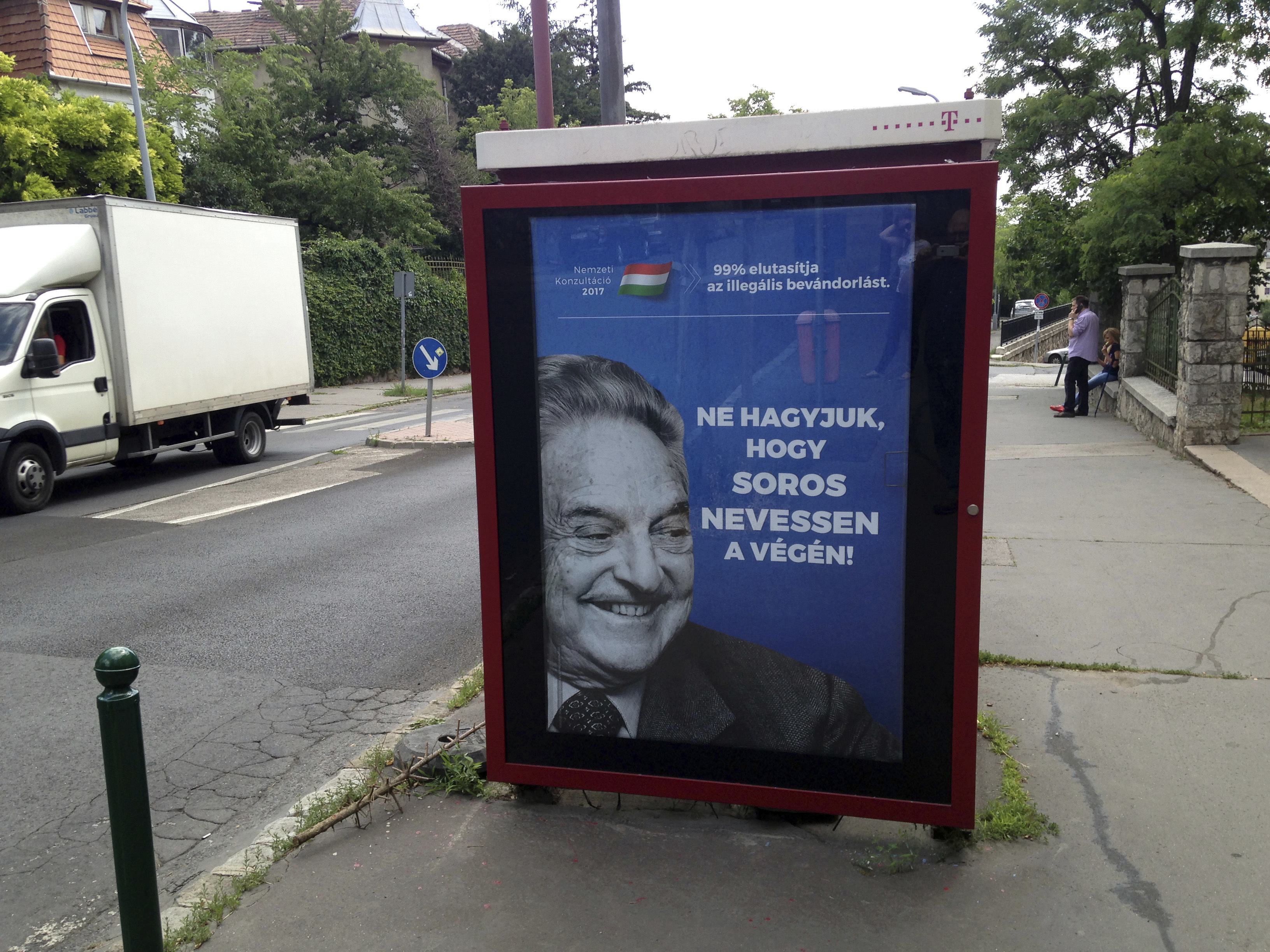 Israel overrules its ambassador to Hungary on anti-Soros ads