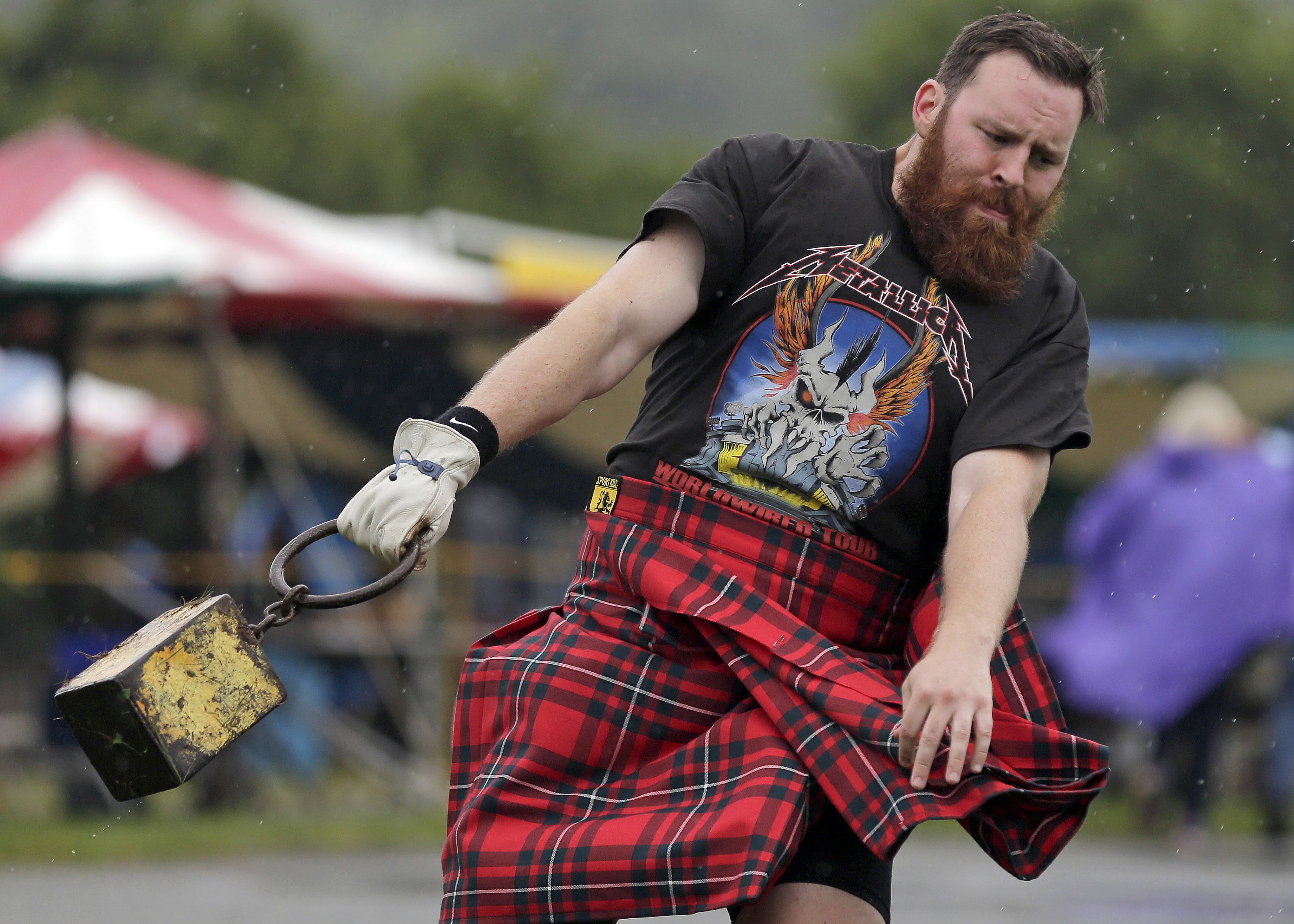 Sheepherding and shepherd's pie at the 62nd Highland Games