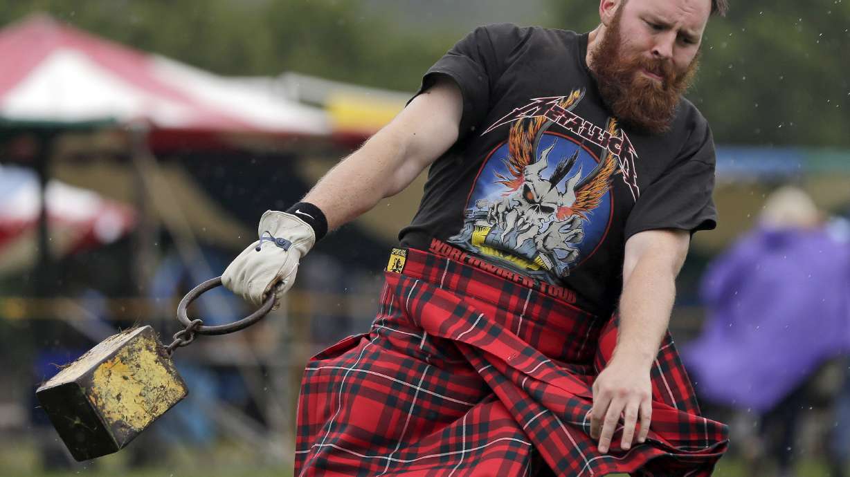 Sheepherding and shepherd's pie at the 62nd Highland Games