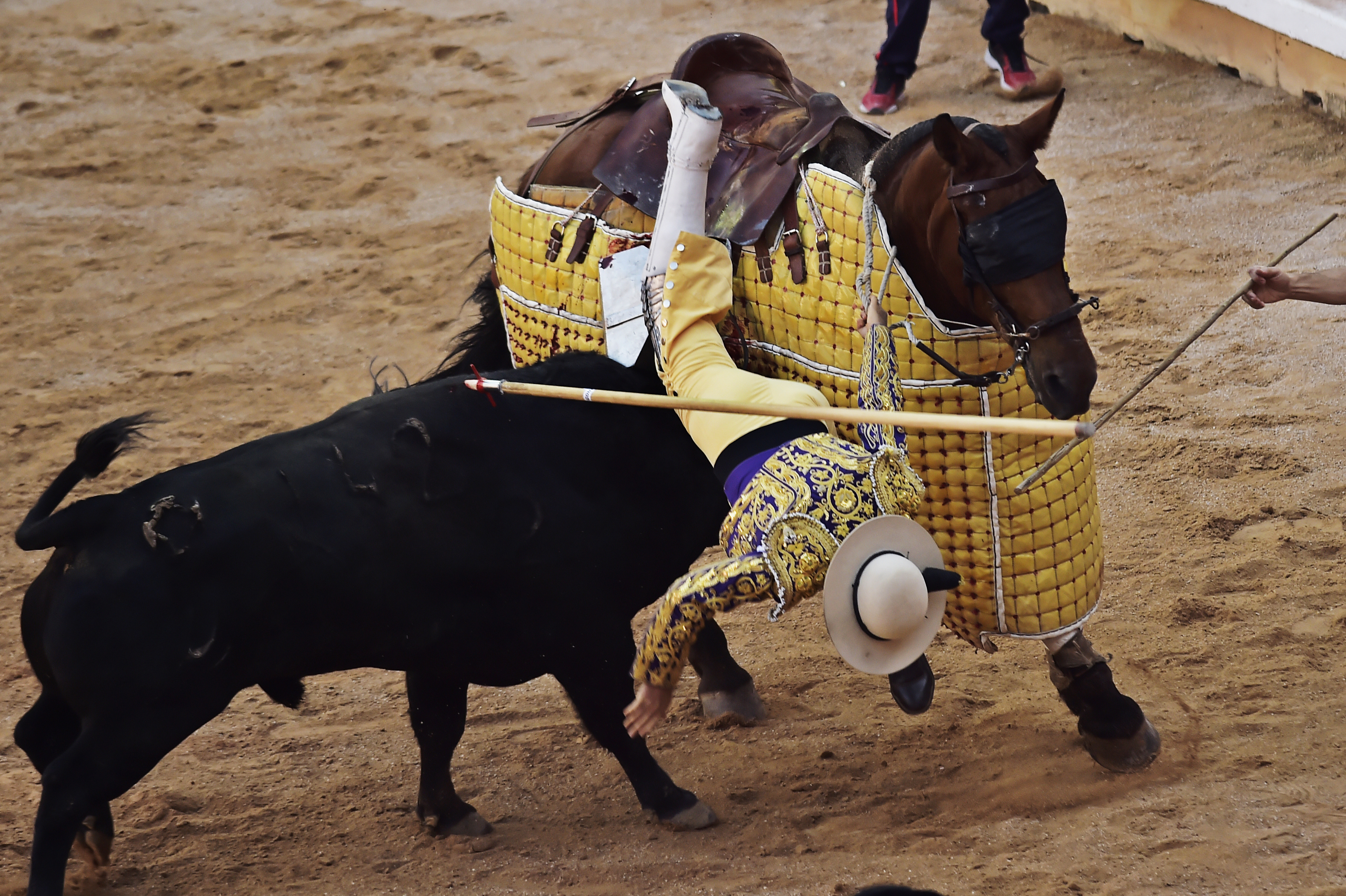 AP PHOTOS: Pamplona's festival, the fiesta of a lifetime