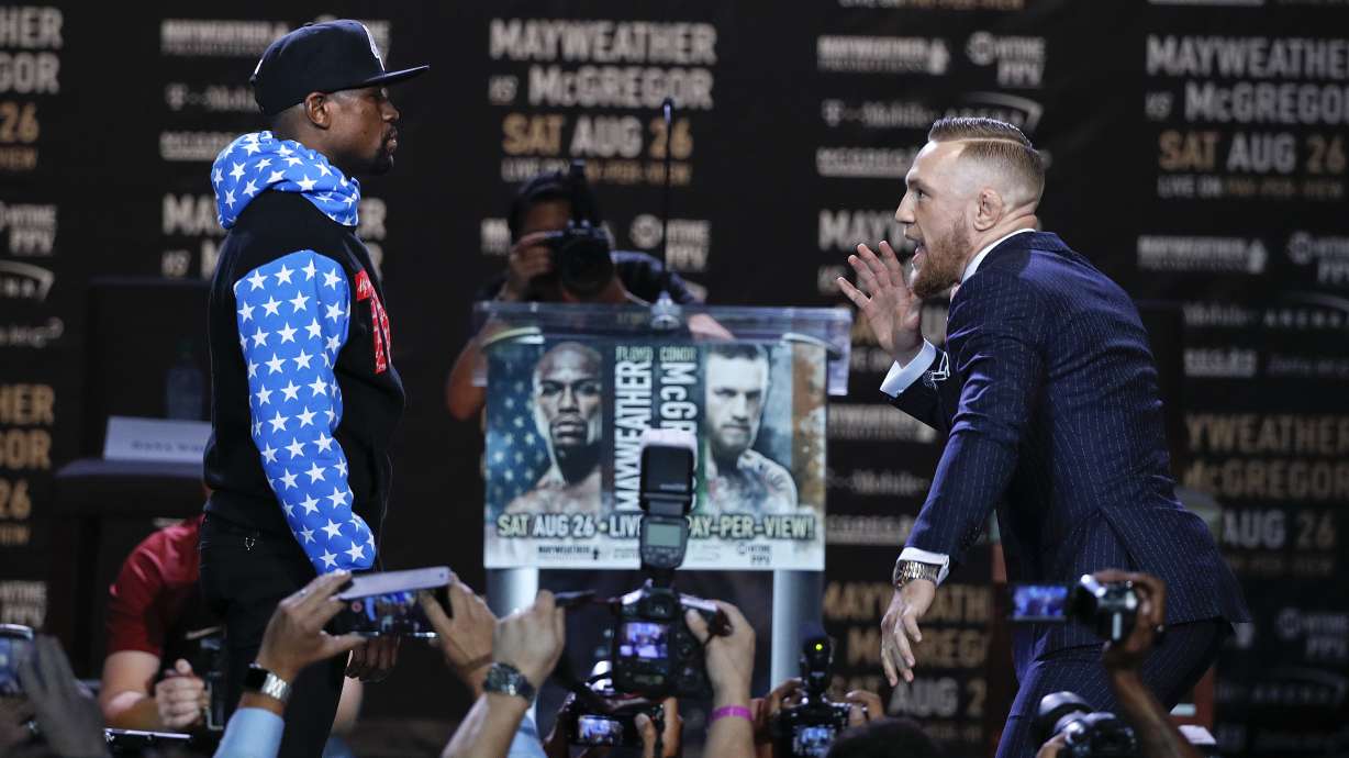 Mayweather-McGregor promo tour gets off to frenzied start