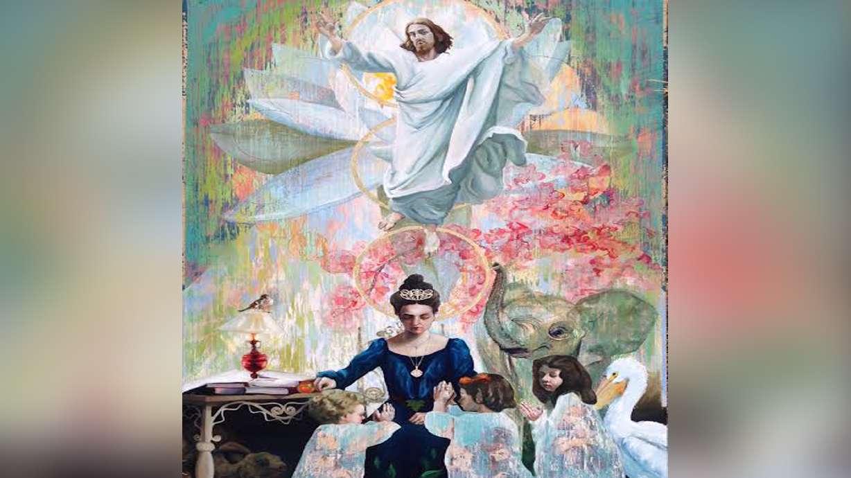 Utah artist seeks to infuse paintings with spirituality