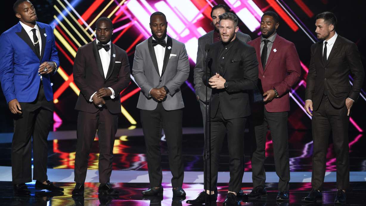Westbrook, Biles win athlete of year honors at The ESPYS