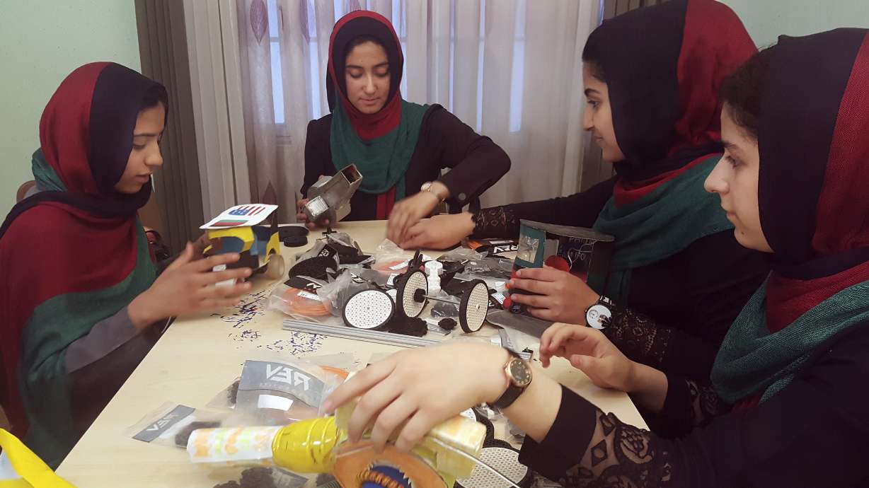 Afghan girls will be allowed into US for robotics contest