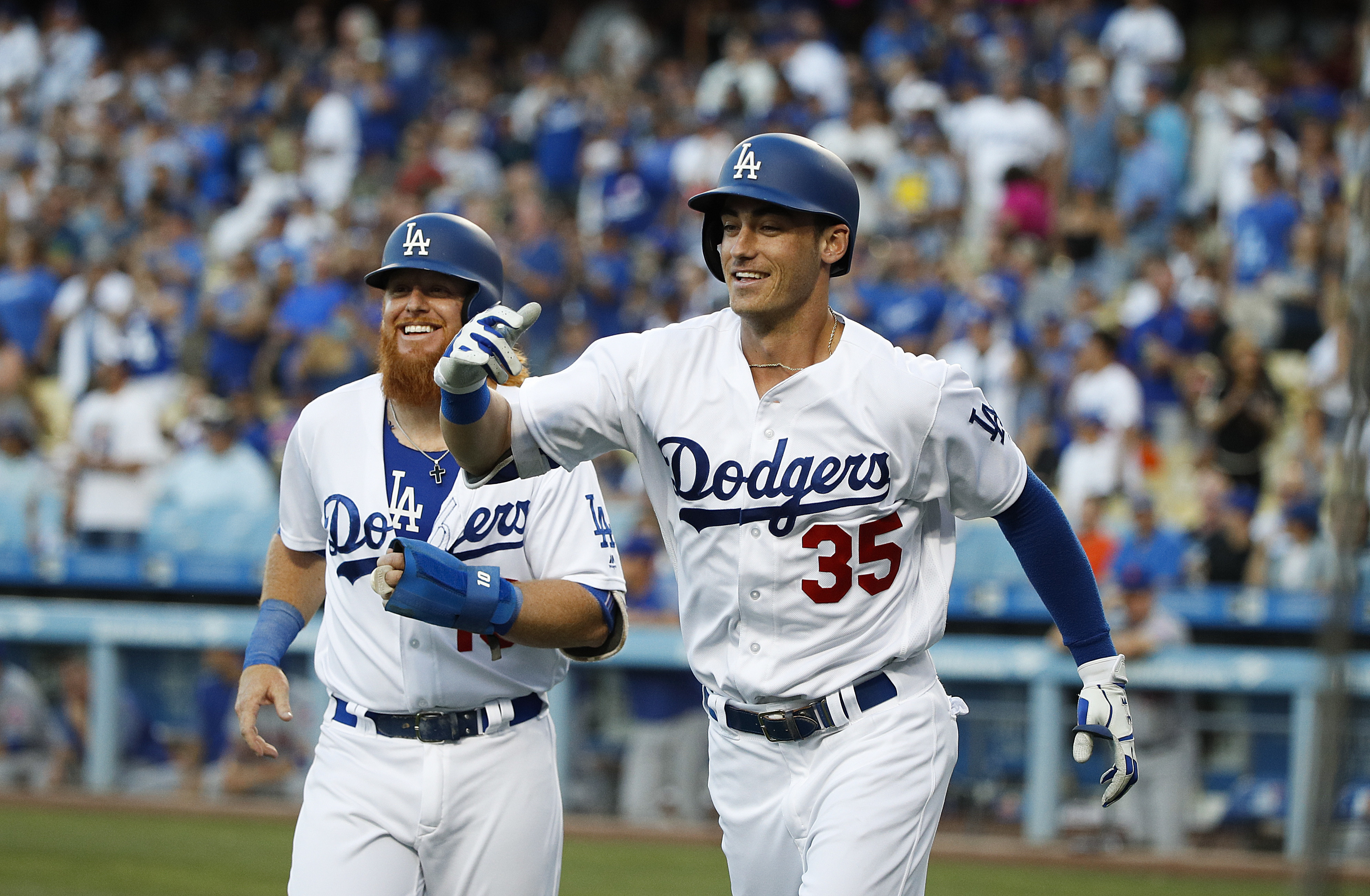 Streaking Dodgers enter 2nd half on pace to win 100 games