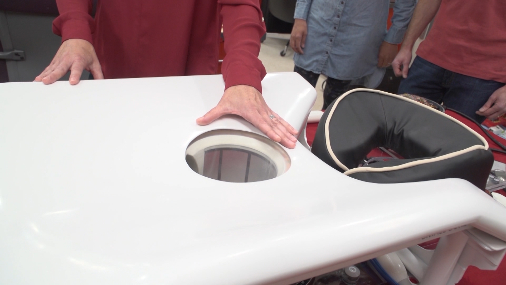 A team at the University of Utah is pioneering a magnetic resonance guided focused ultrasound system designed to target breast tumors. (KSL TV)