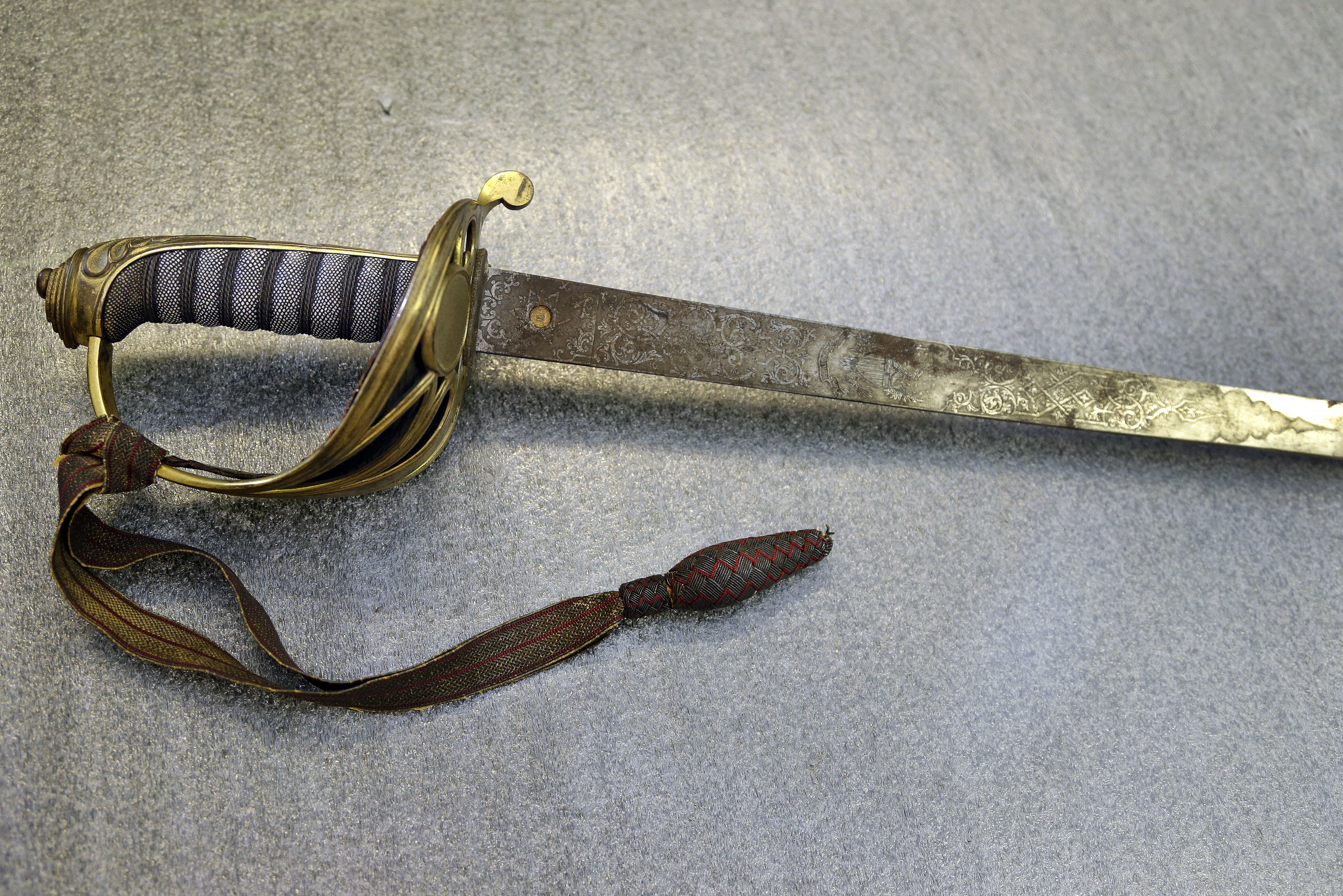 Sword belonging to commander of black Civil War unit found