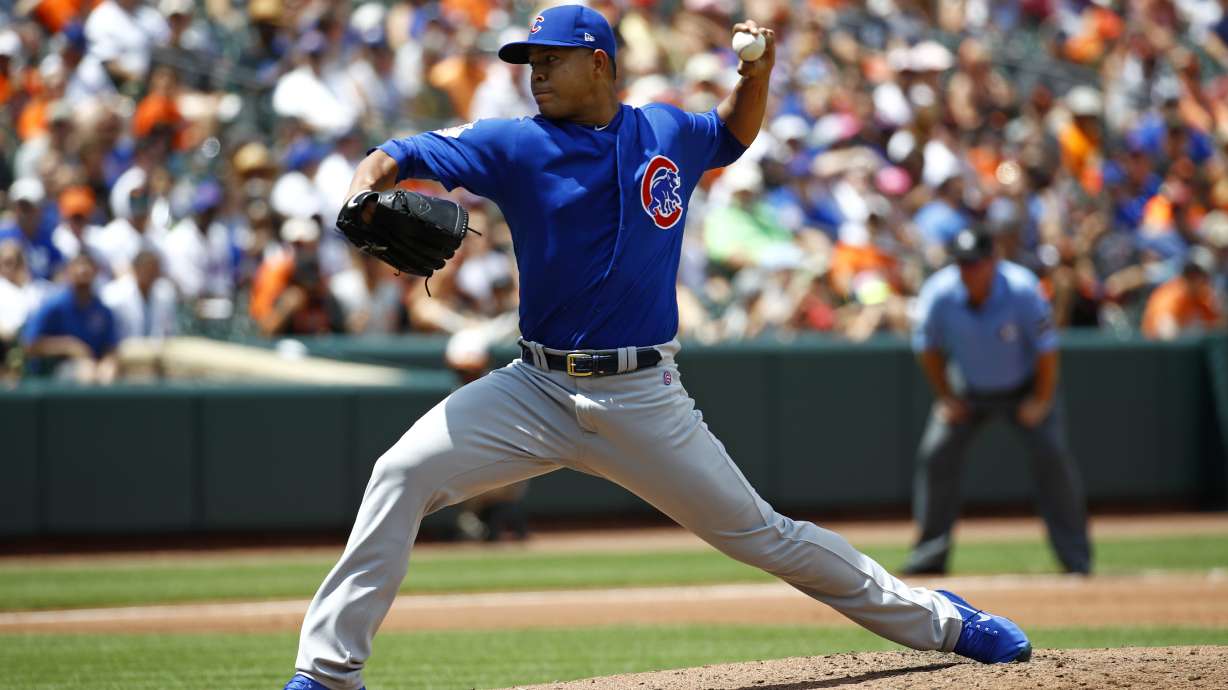 Quintana dazzles in Cubs debut, fans 12 to beat Orioles 8-0