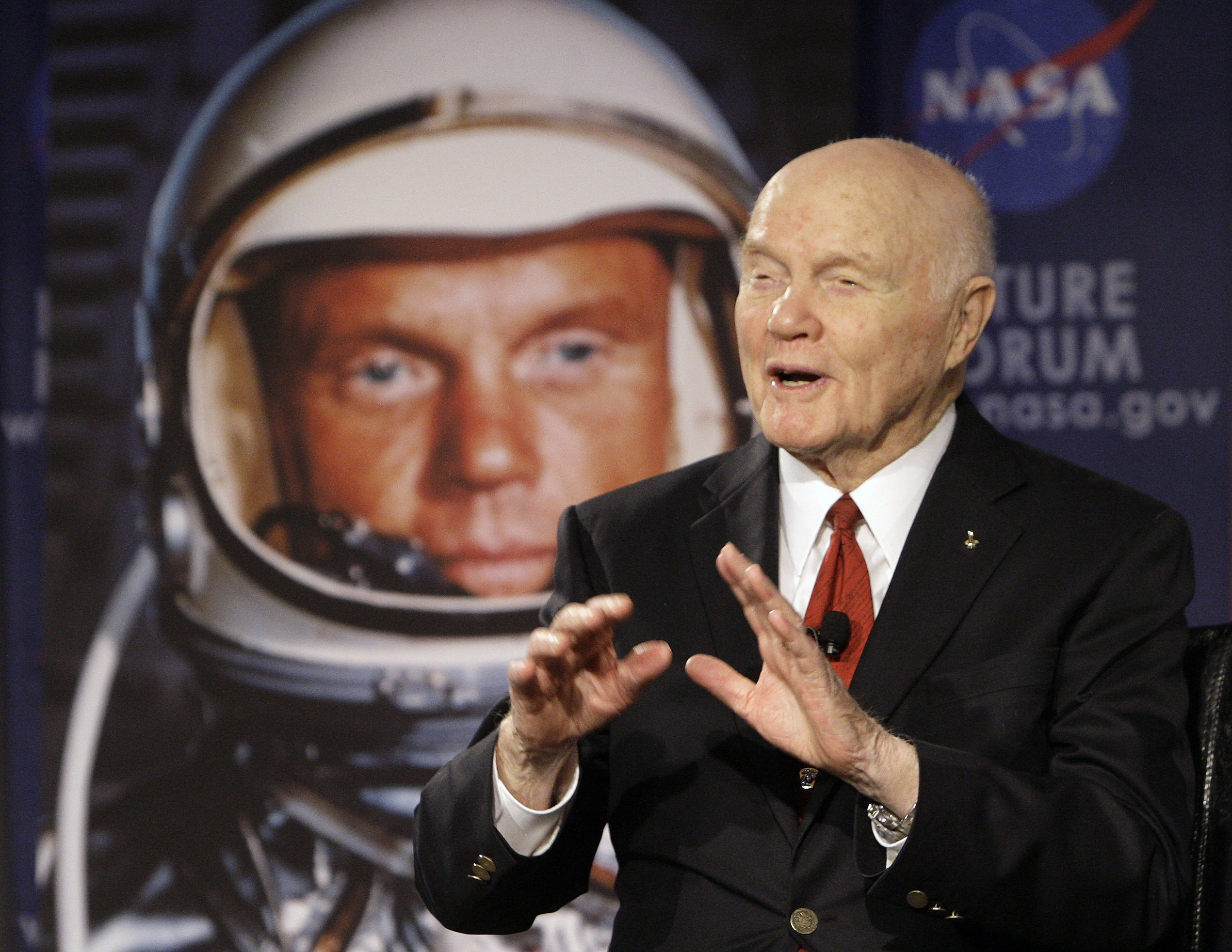 Correction: John Glenn story