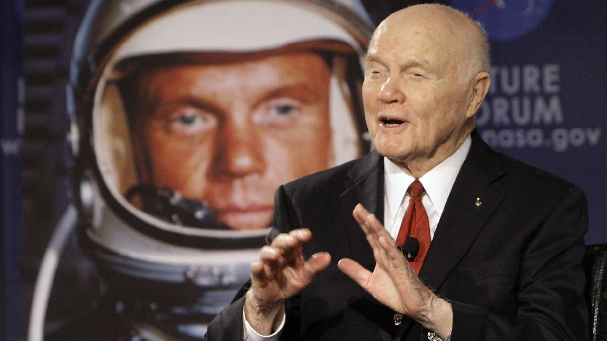 Correction: John Glenn story