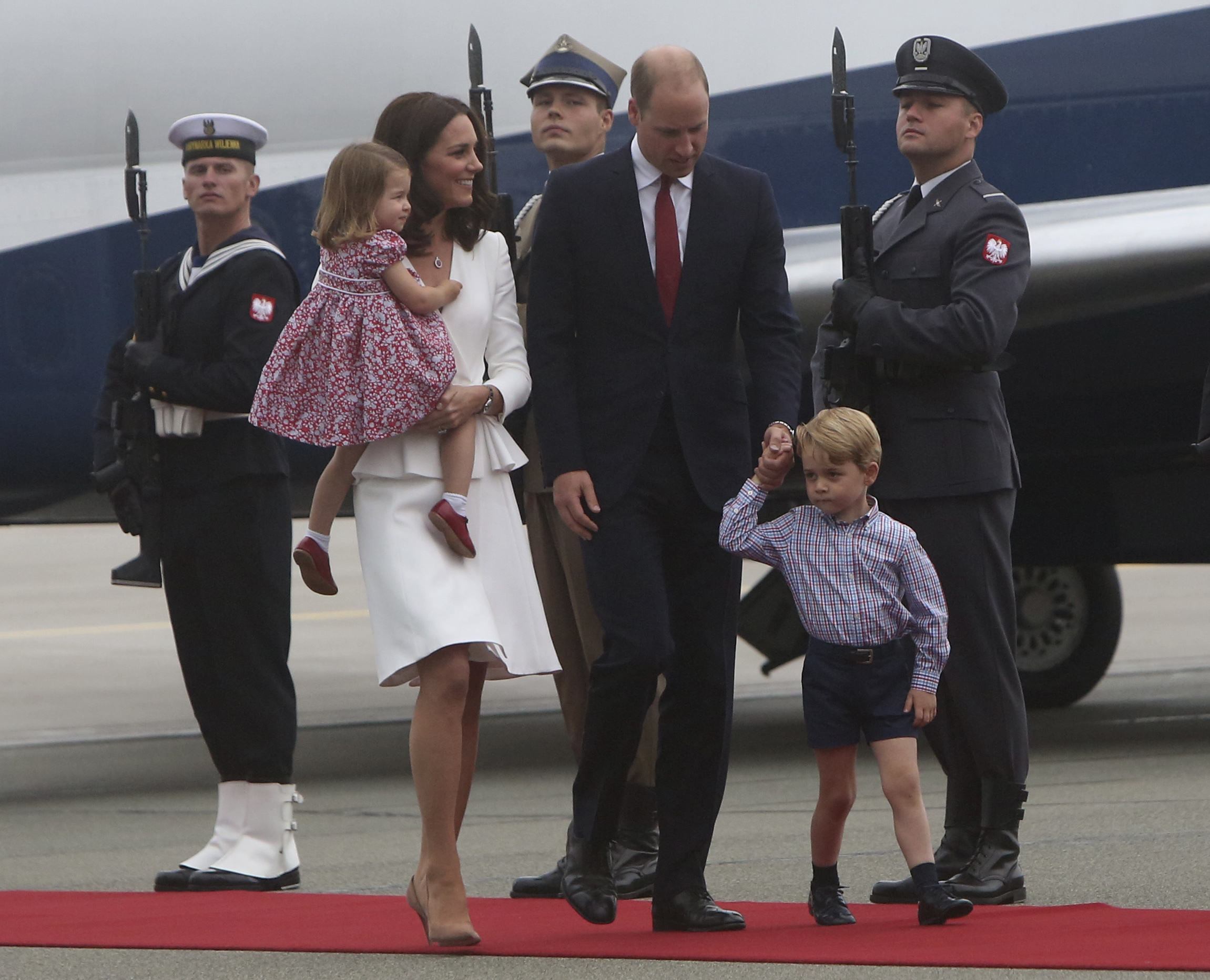 Prince William, Kate visit WWII camp, Gdansk on Poland trip
