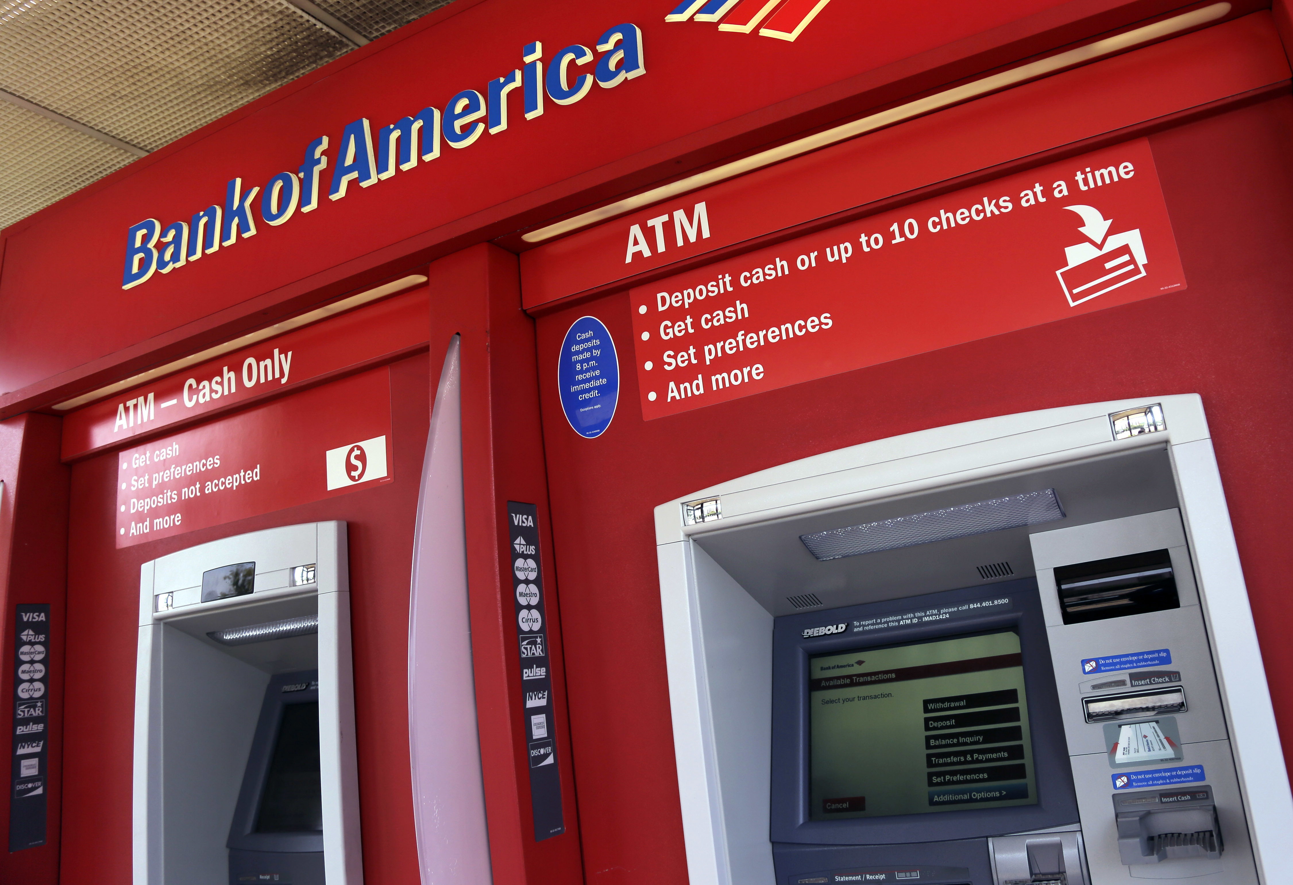 Rising interest rates boost Bank of America's profits