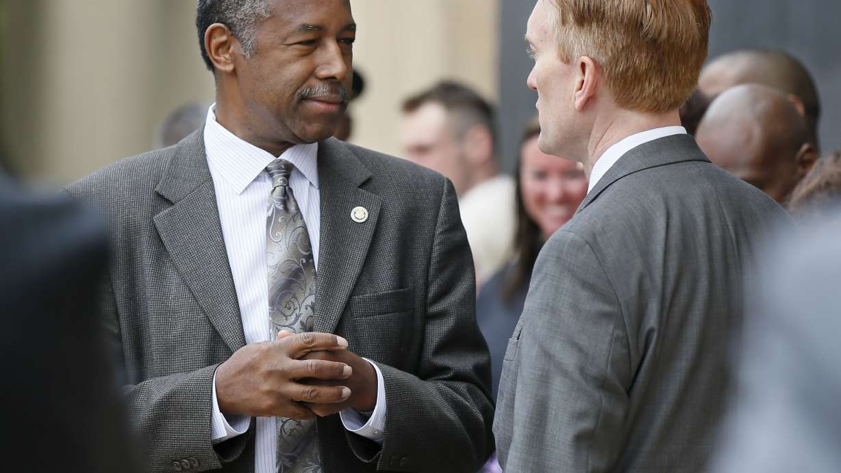 Carson pledges to fight homelessness amid budget cut plans