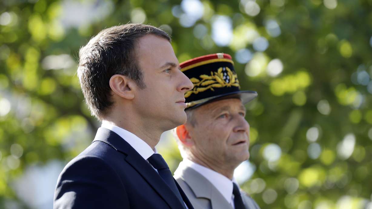 'I'm your boss': French military chief quits in Macron spat