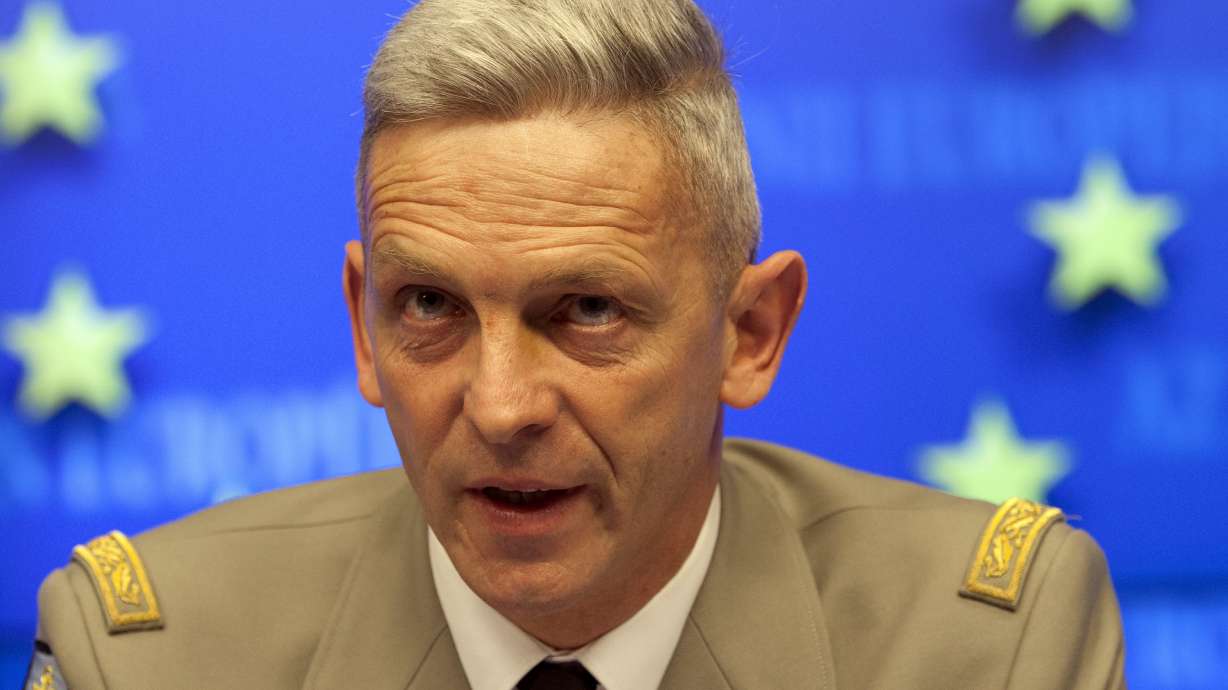 The Latest: Lecointre to be France's top military official