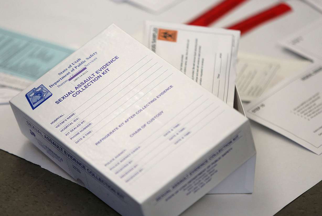 A sexual assault evidence collection kit is pictured at the Utah State Crime Lab in Taylorsville on Wednesday, July 19, 2017. (Photo: Kristin Murphy, Deseret News)