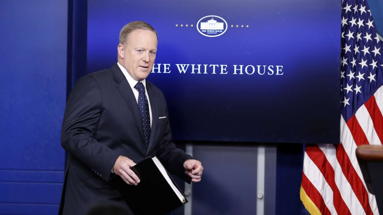 Indignities aplenty on Spicer's rocky ride with Trump
