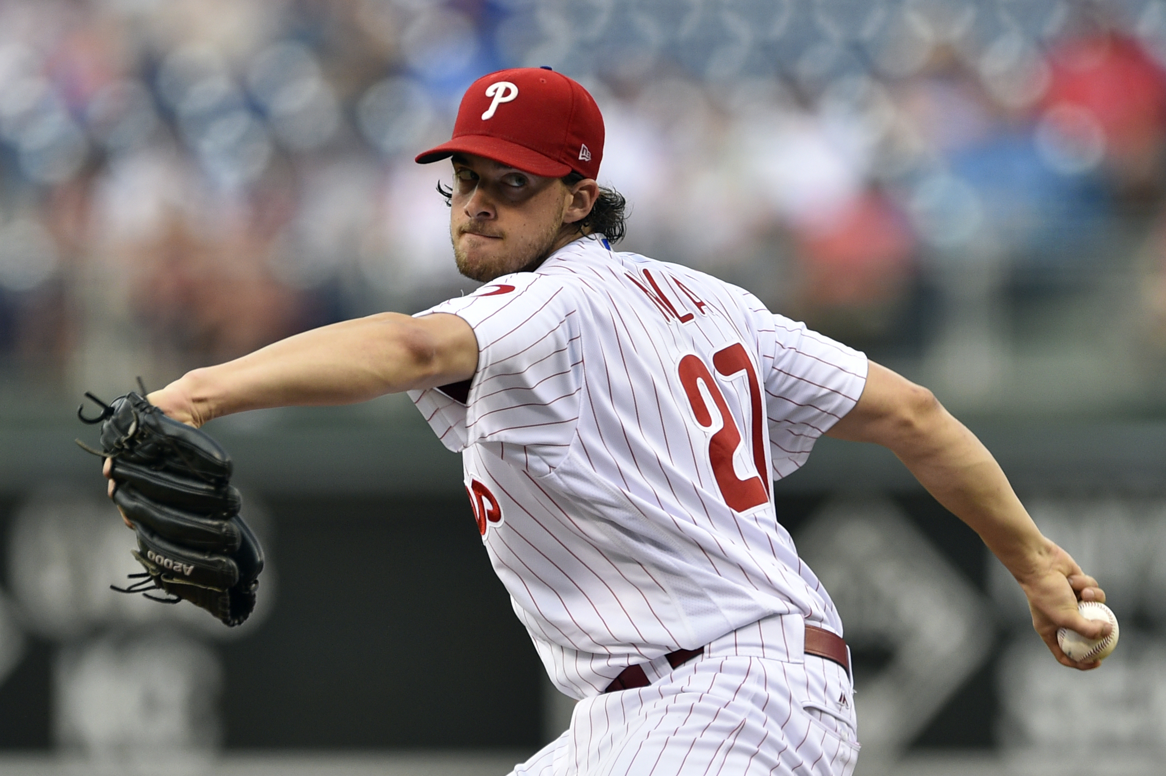 Aaron Nola, Freddy Galvis lead Phils to 6-1 win over Brewers