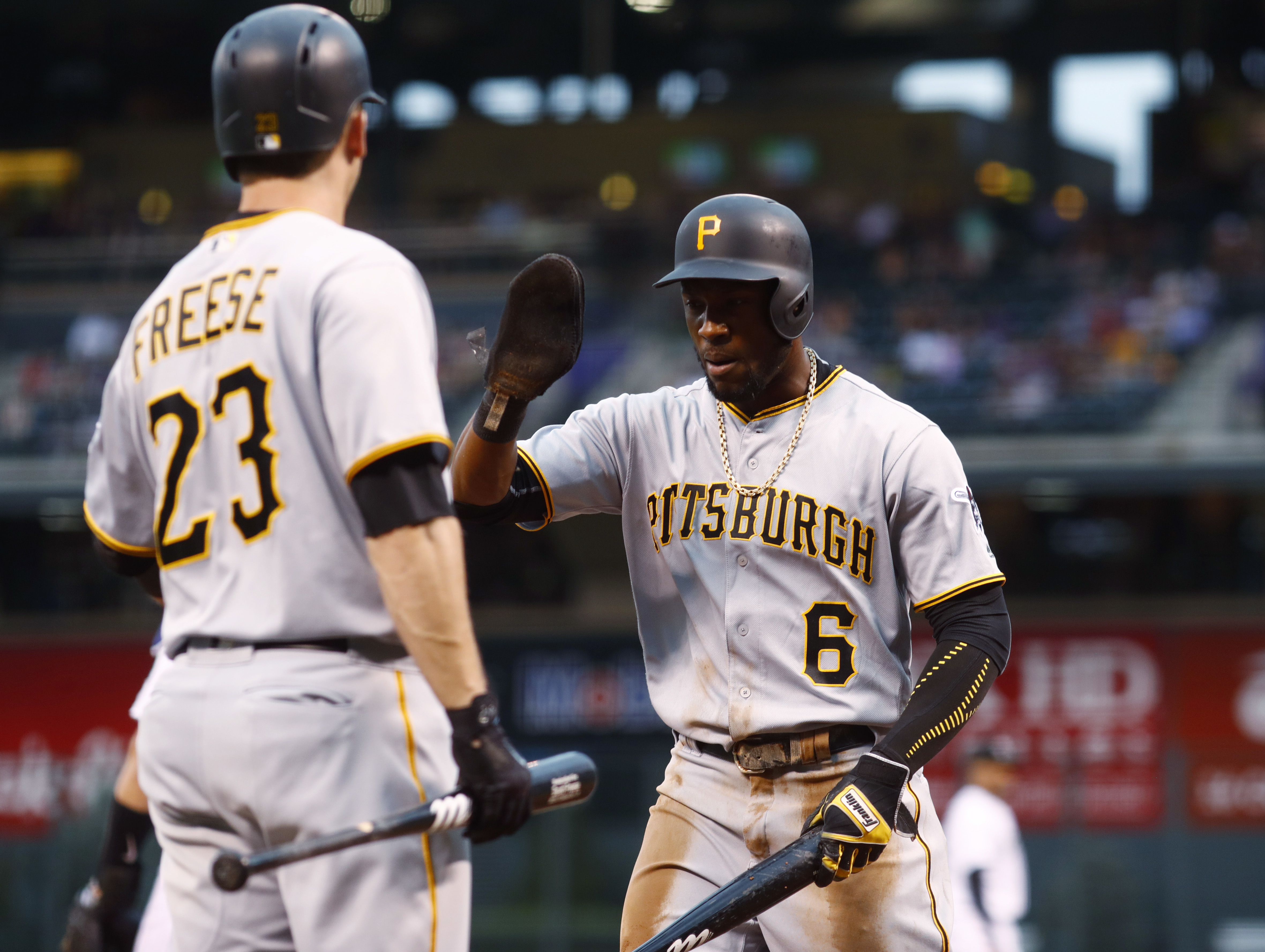 Bell has 4 hits, McCutchen 3 as Pirates beat Rockies 13-5