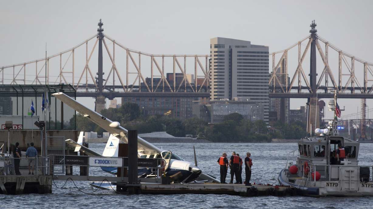 NTSB assessing whether to probe NYC seaplane hard landing
