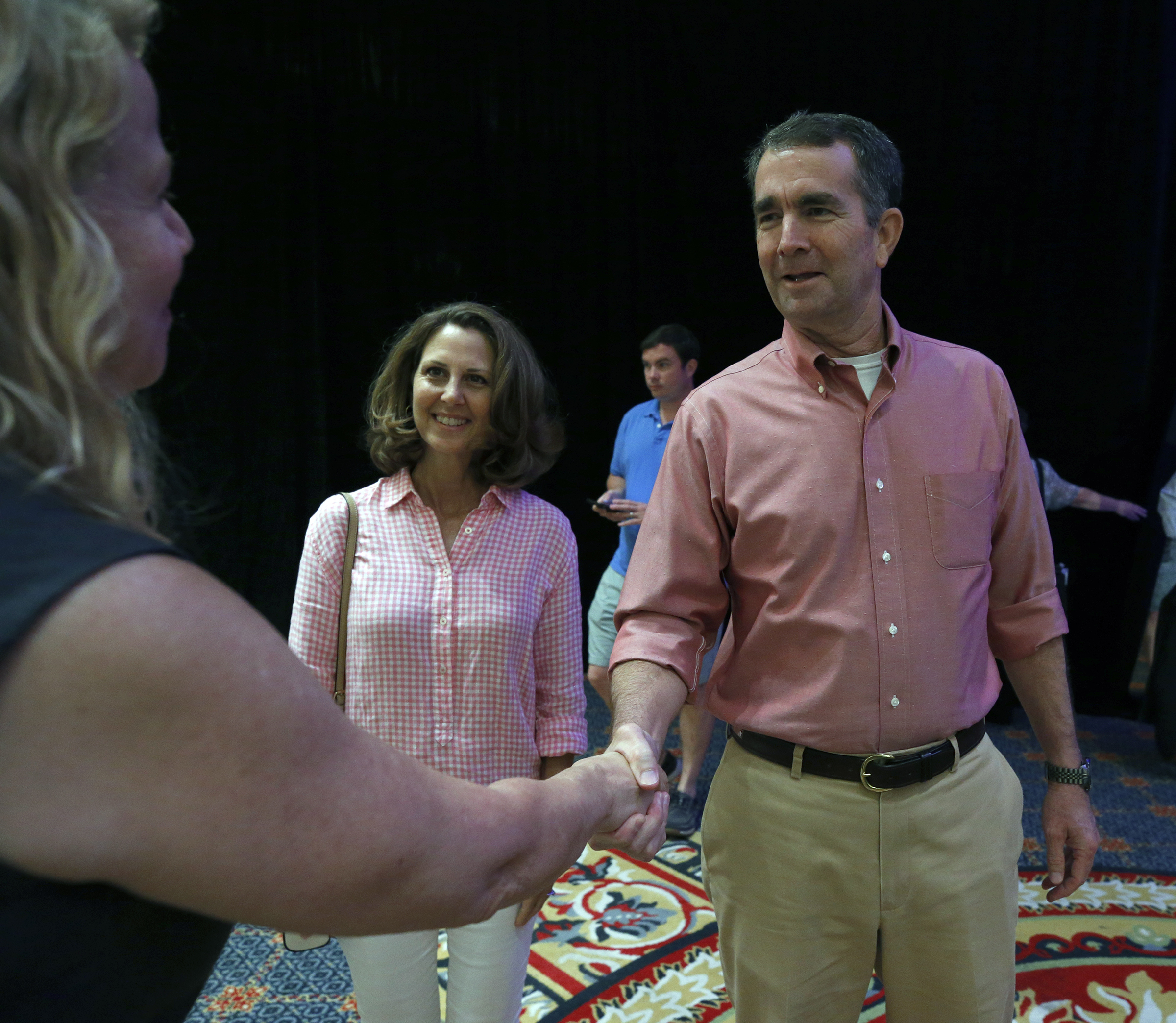 Virginia governor's debate revolves around 'dangerous' Trump