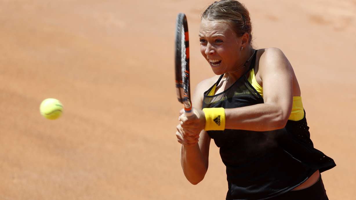 Tearful Bertens beats Kontaveit to win Gstaad Ladies title