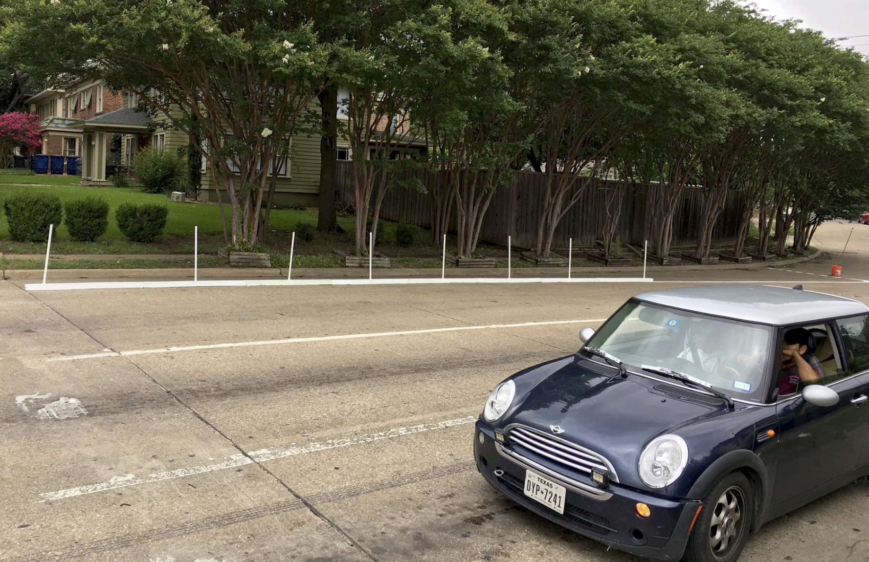 Groups make DIY bike lanes to show US cities what could be