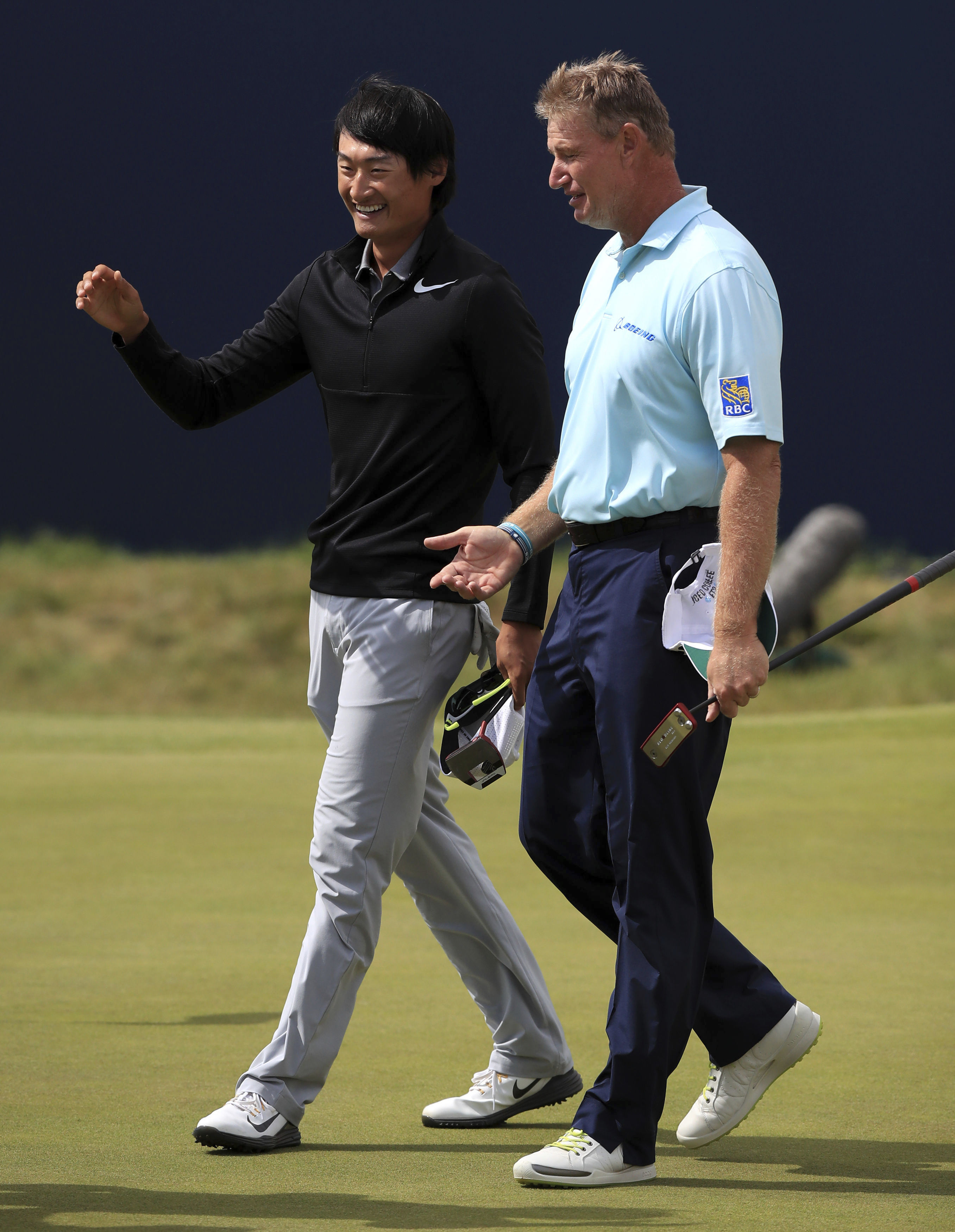Li Haotong shoots 63 at British Open for round of his life