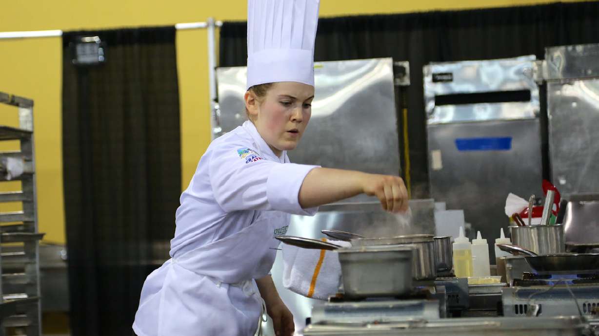 UVU culinary freshman hungry to be the best — named national Student Chef of the Year