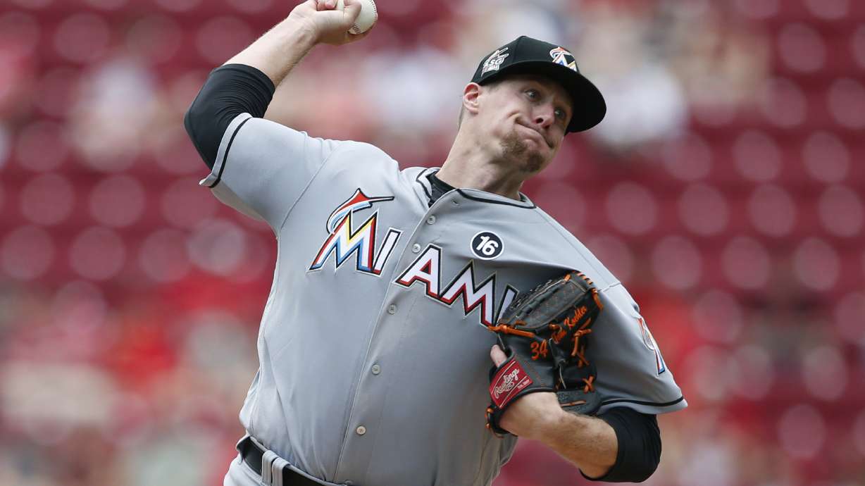 Gennett, Suarez, Barnhart homer as Reds top Marlins 6-3