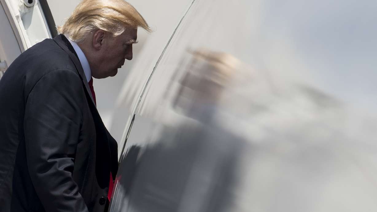 The Latest: Trump tweets frustration with GOP, health care