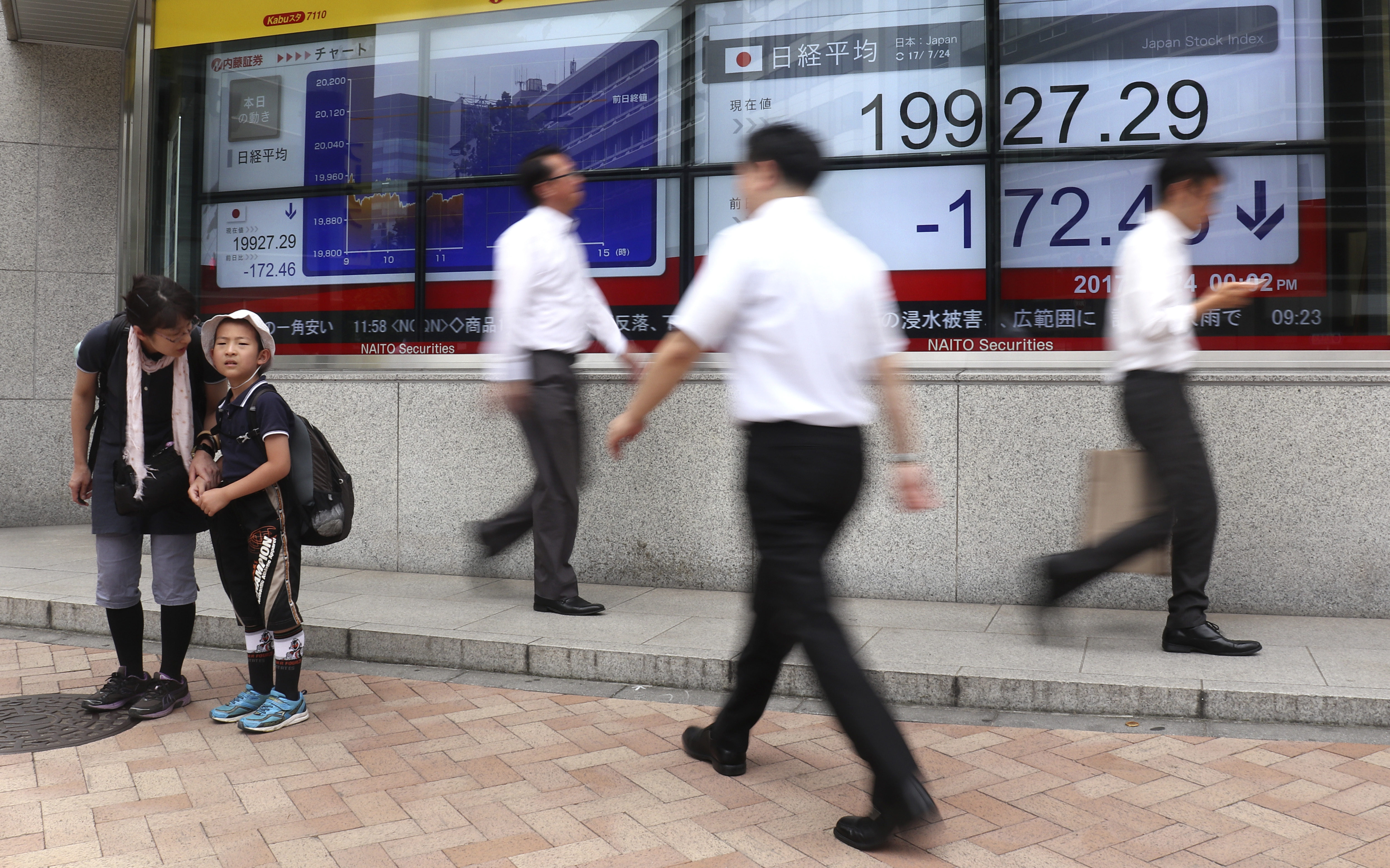 Global shares mixed as attention turns to Fed meeting