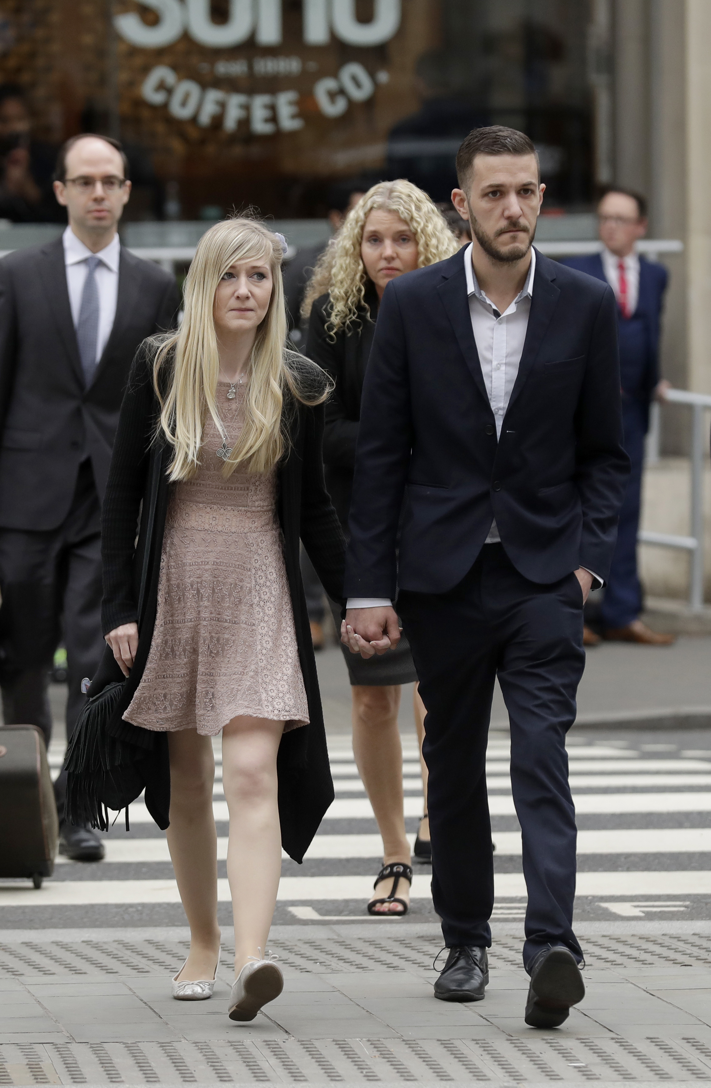 The Latest: Pope prays for ill baby Charlie Gard and parents