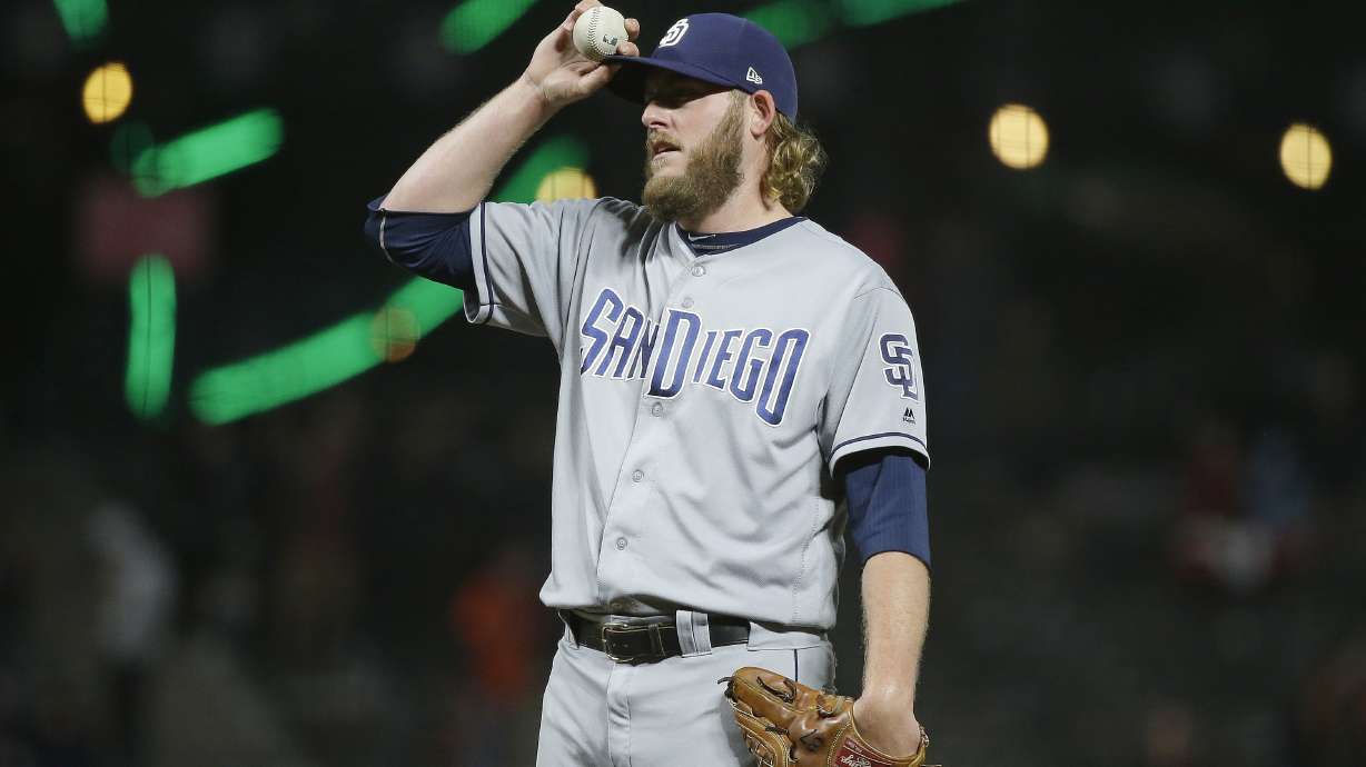 Royals get pitchers Cahill, Maurer, Buchter from Padres