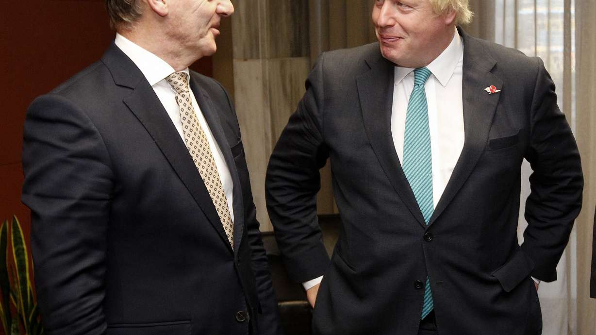 In New Zealand, Johnson parries queries on British politics