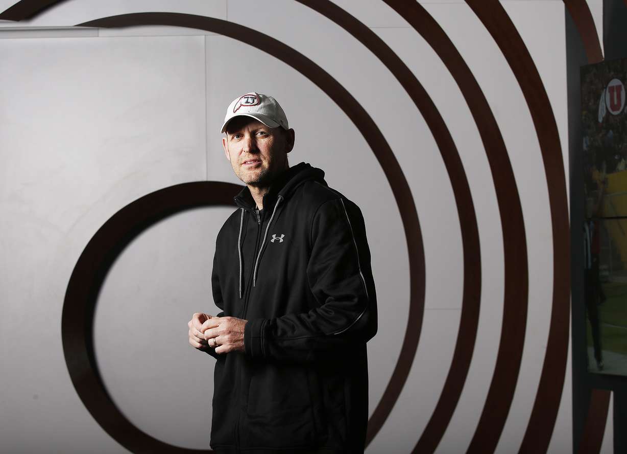 University of Utah football offensive coordinator Troy Taylor in Salt Lake City on Friday, Jan. 20, 2017. (Photo: Jeffrey D. Allred, Deseret News)