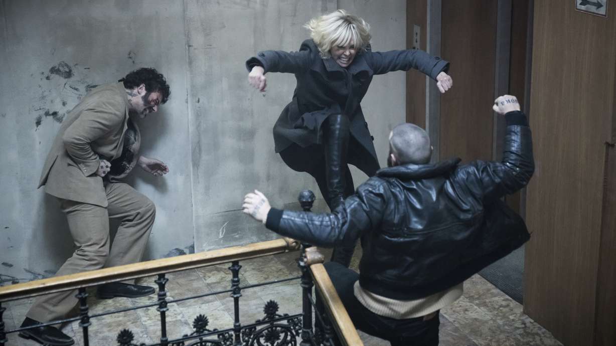 Review: In 'Atomic Blonde,' Theron heats up the Cold War