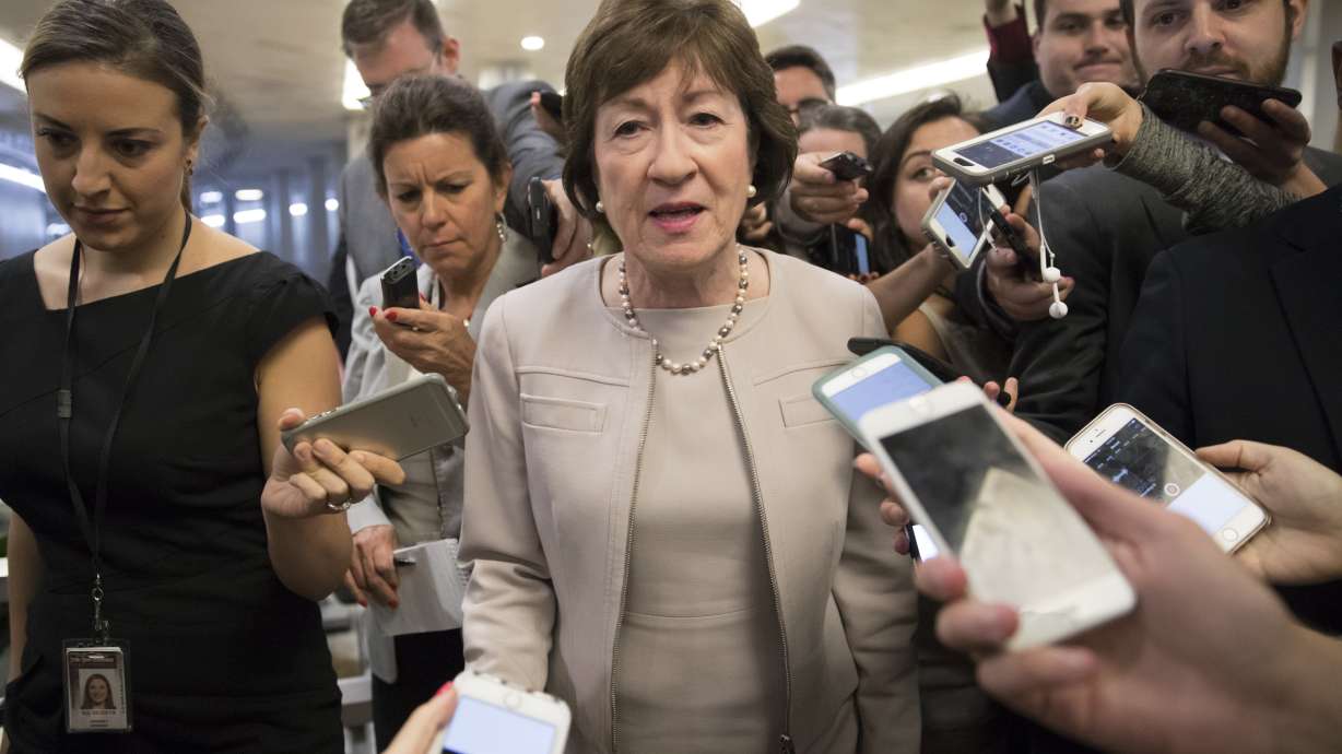 Republicans Collins, Murkowski oppose GOP health vote