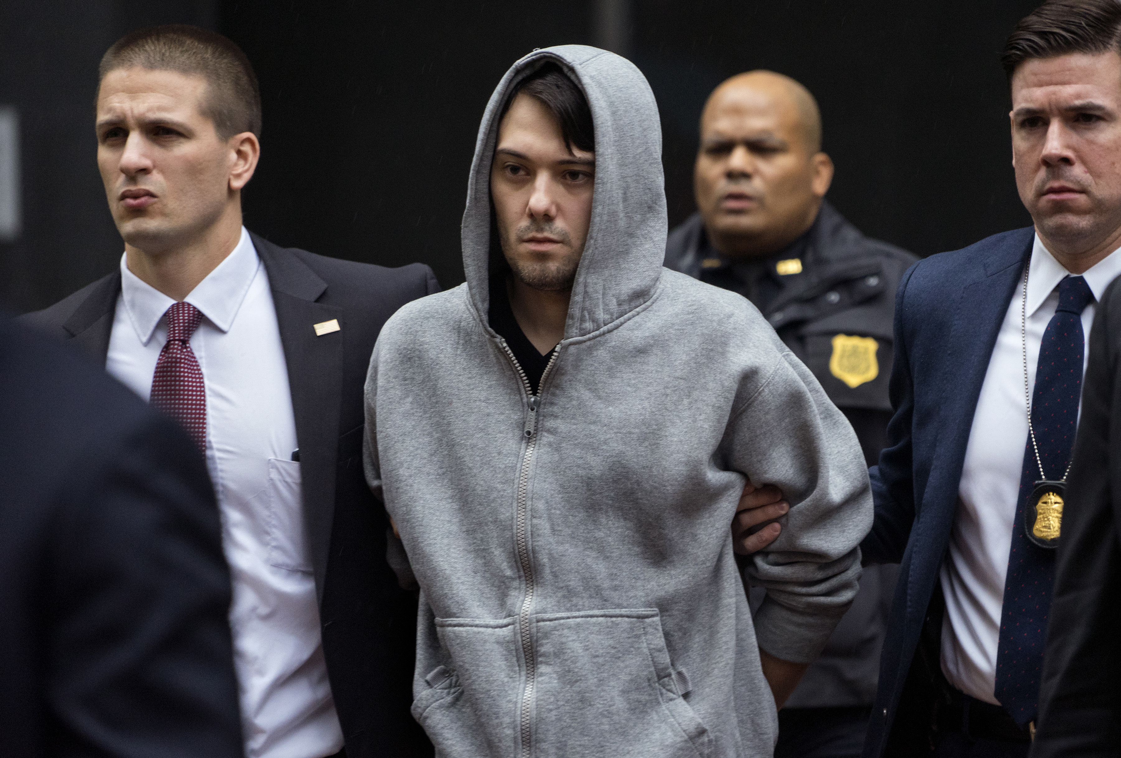 'Pharma Bro' won't stop talking, except to jury in trial