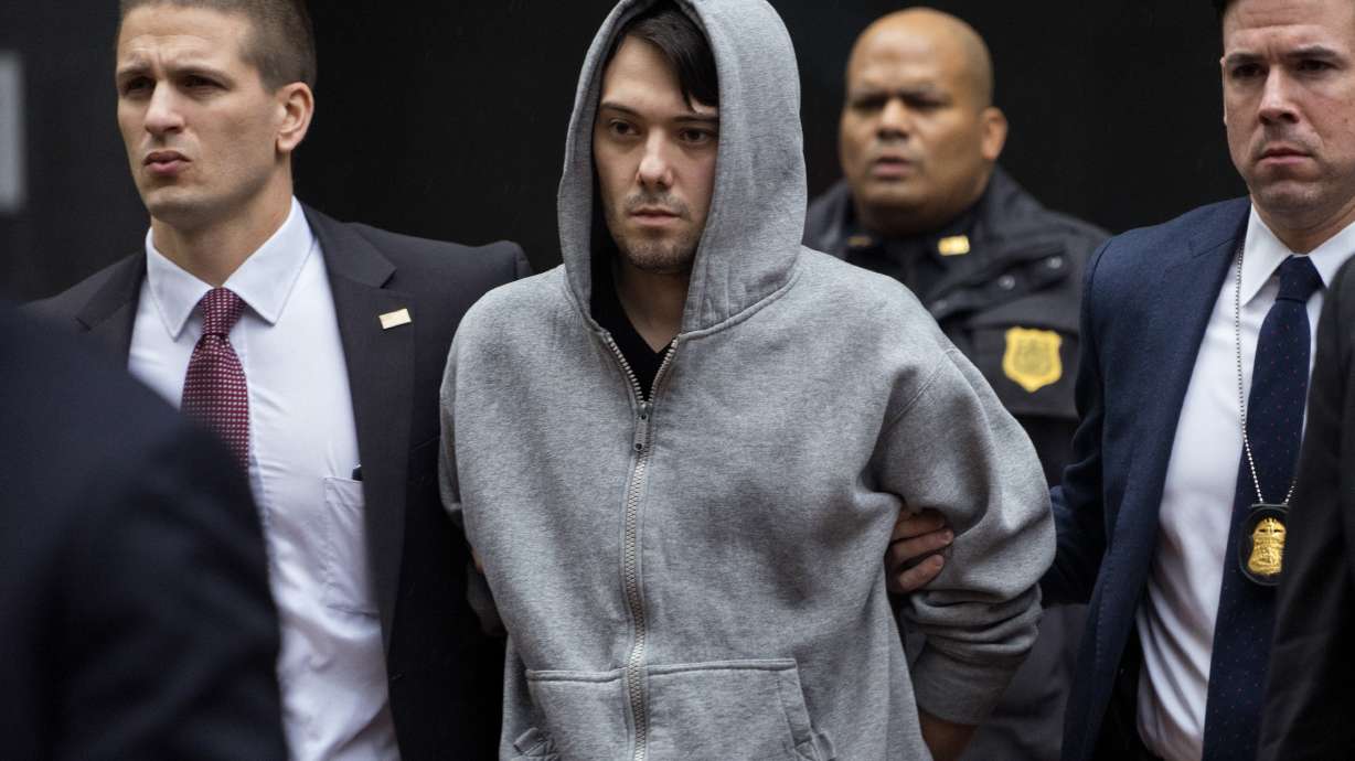 'Pharma Bro' won't stop talking, except to jury in trial