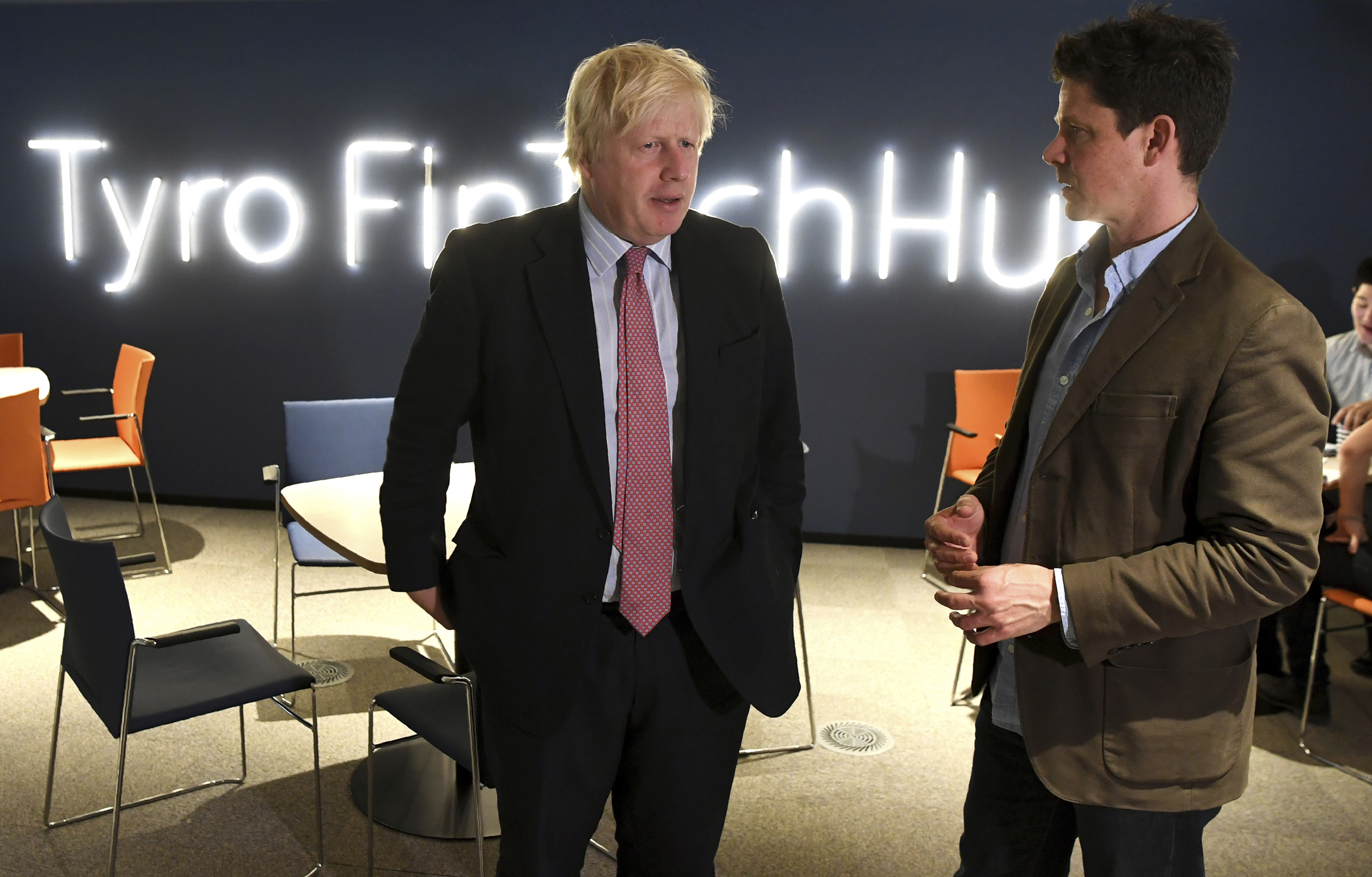 UK's Boris Johnson welcomes Australian tech entrepreneurs