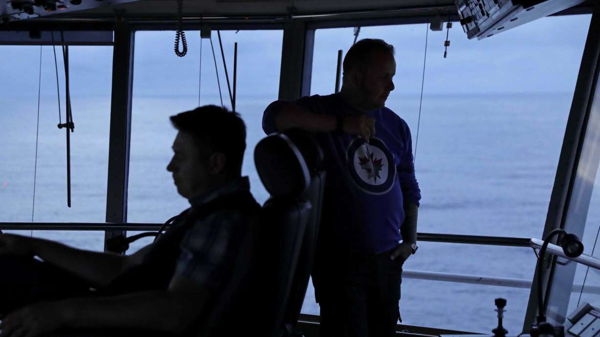 The Arctic is unforgiving; riding in this icebreaker isn't