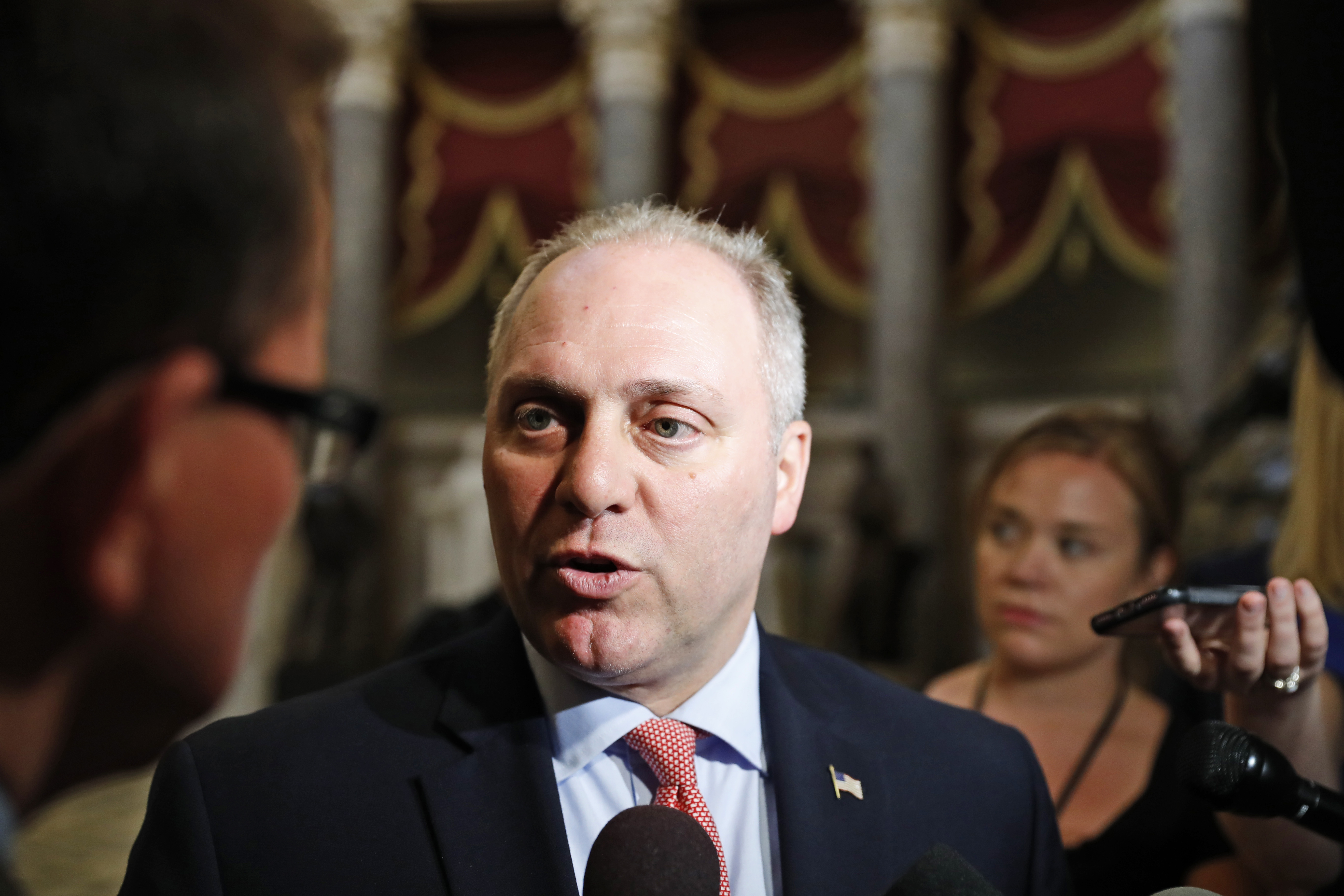 Scalise discharged from hospital, beginning rehabilitation