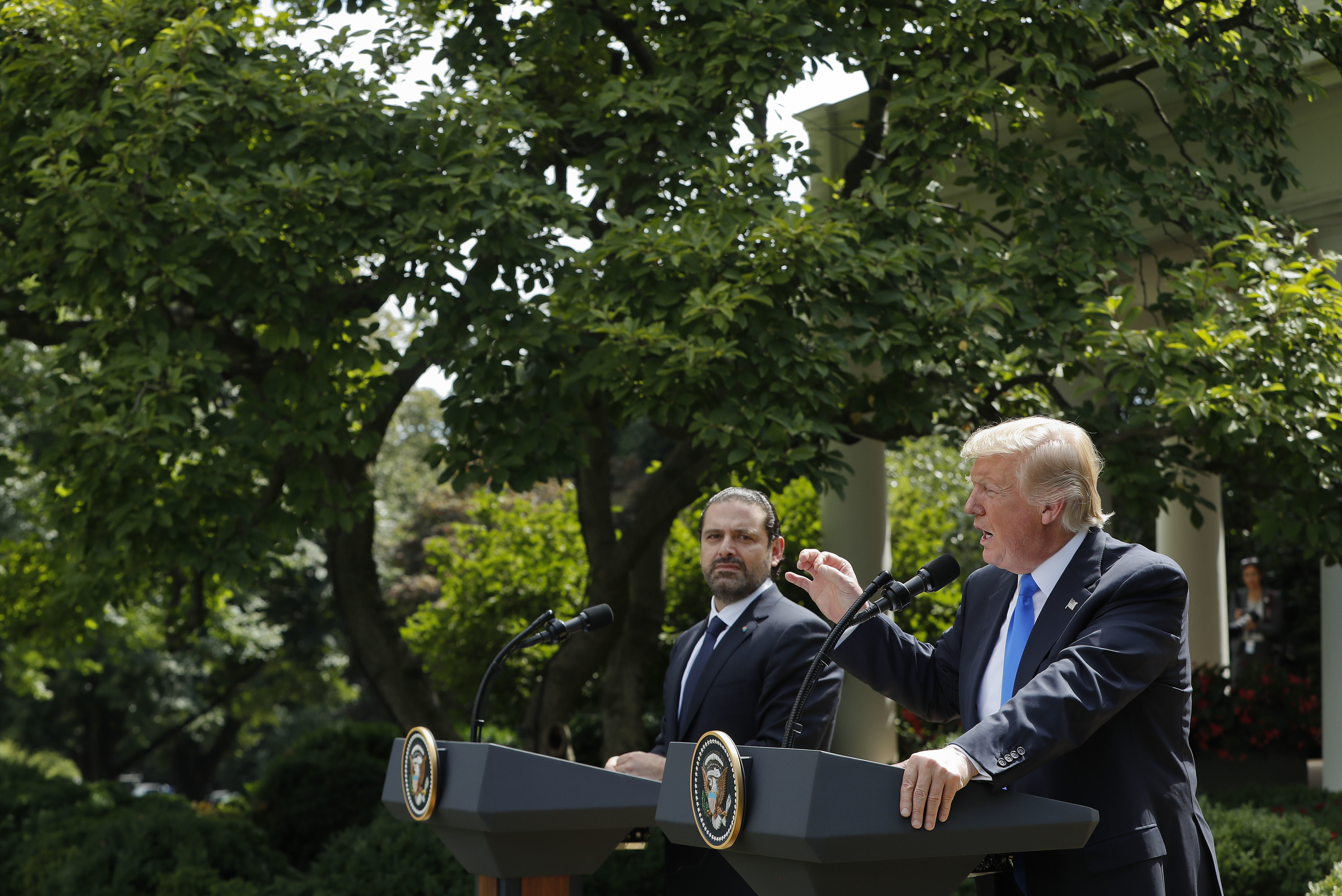 AP FACT CHECK: Trump misfires on Mideast