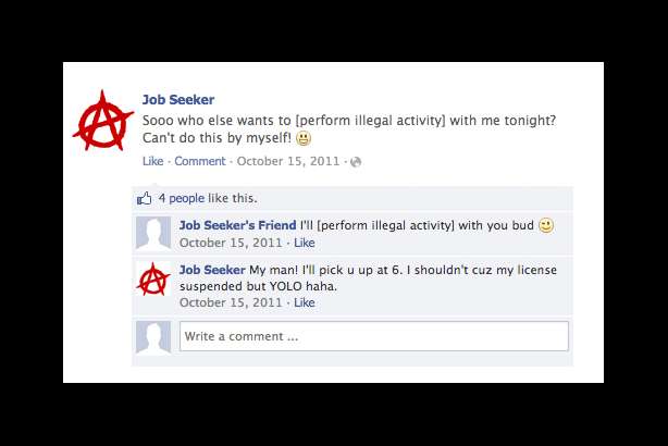 Don't let current You suffer the consequences from the actions of younger, stupider You. Make your profile private/delete unsavory posts.