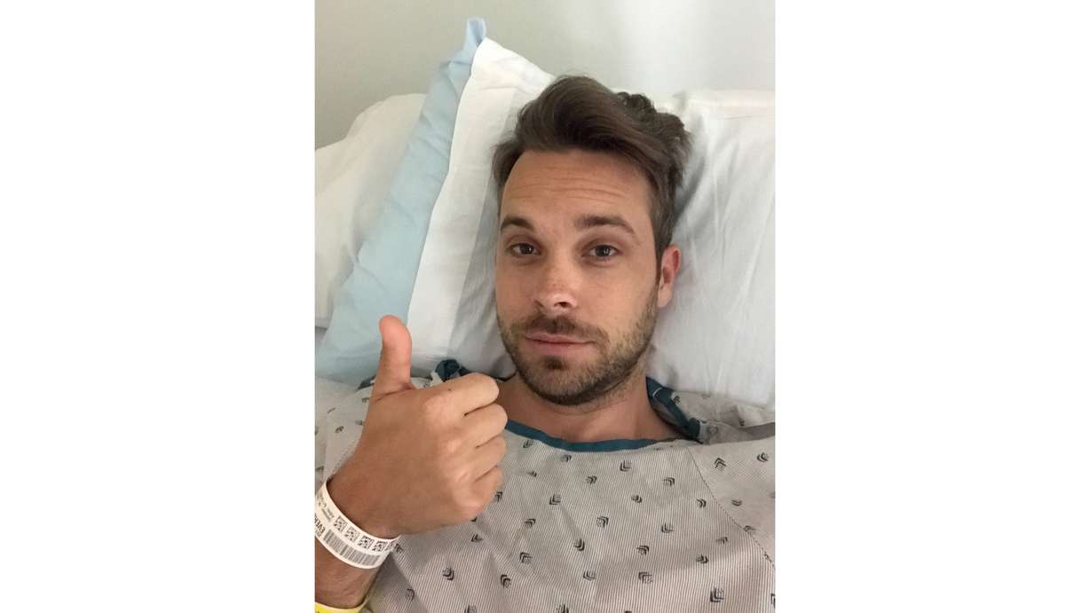 "They say go big or go home. I probably should have went home," said Everett, a 33-year-old actor in Los Angeles. (Photo: Courtesy Christopher Michael Everett)